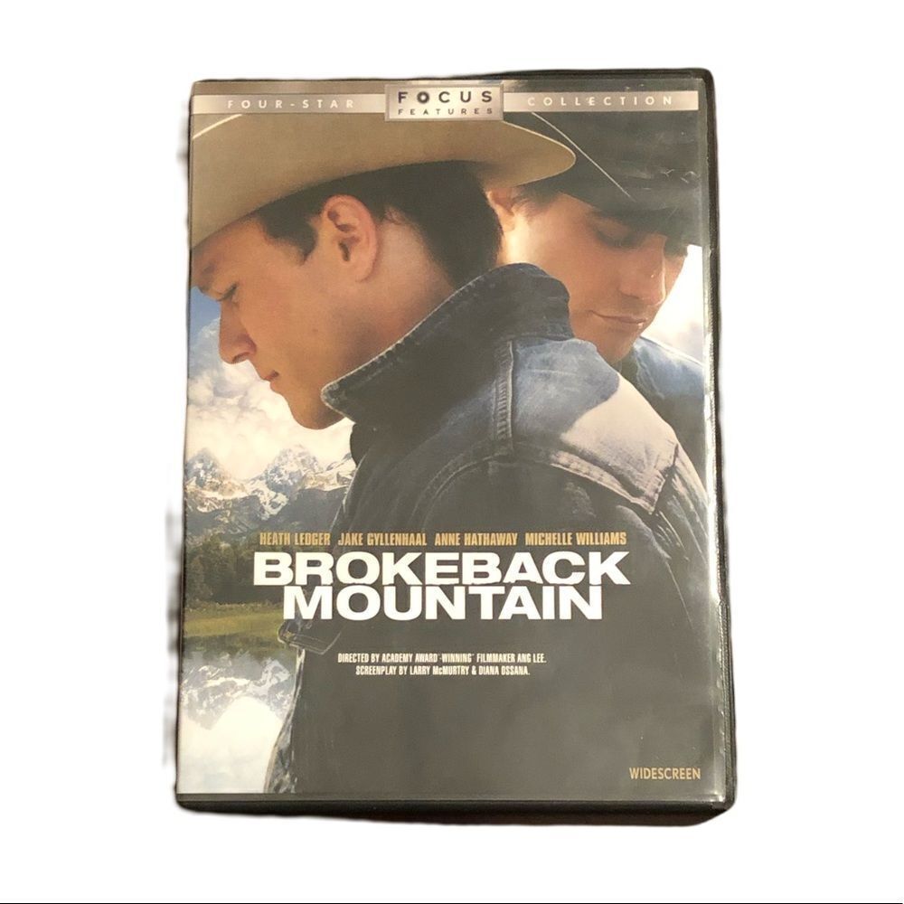 3 for $30 Brokeback Mountain DVD Heath Ledger/Jake Gyllenhaal‎ Wide Scree…